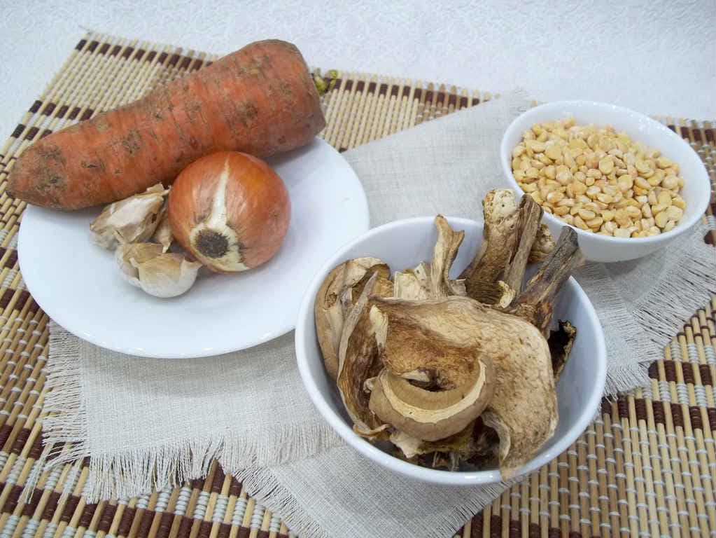 Продукты для грибного супа